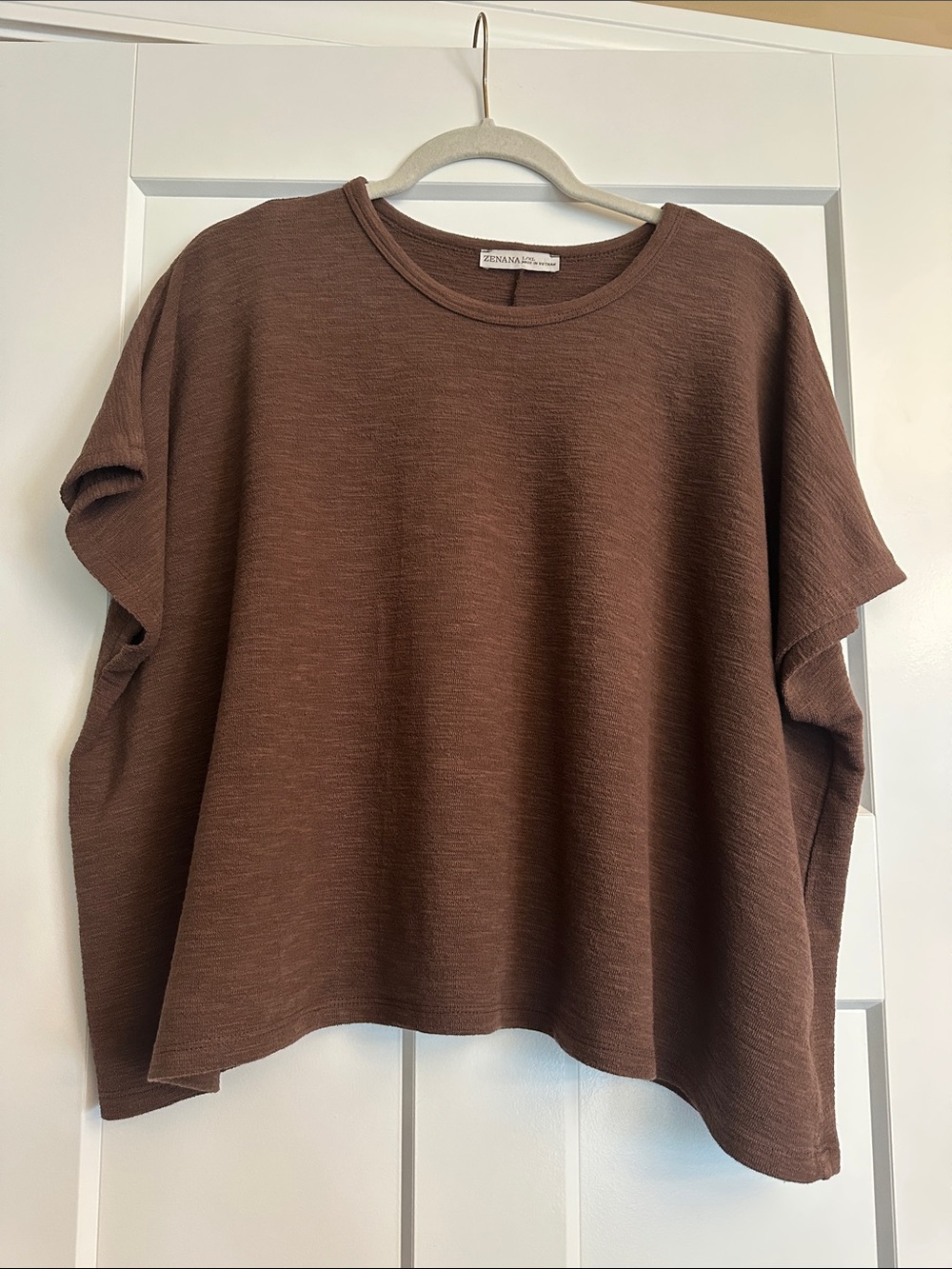 Zenana Outfitters Relaxed Knit Tee